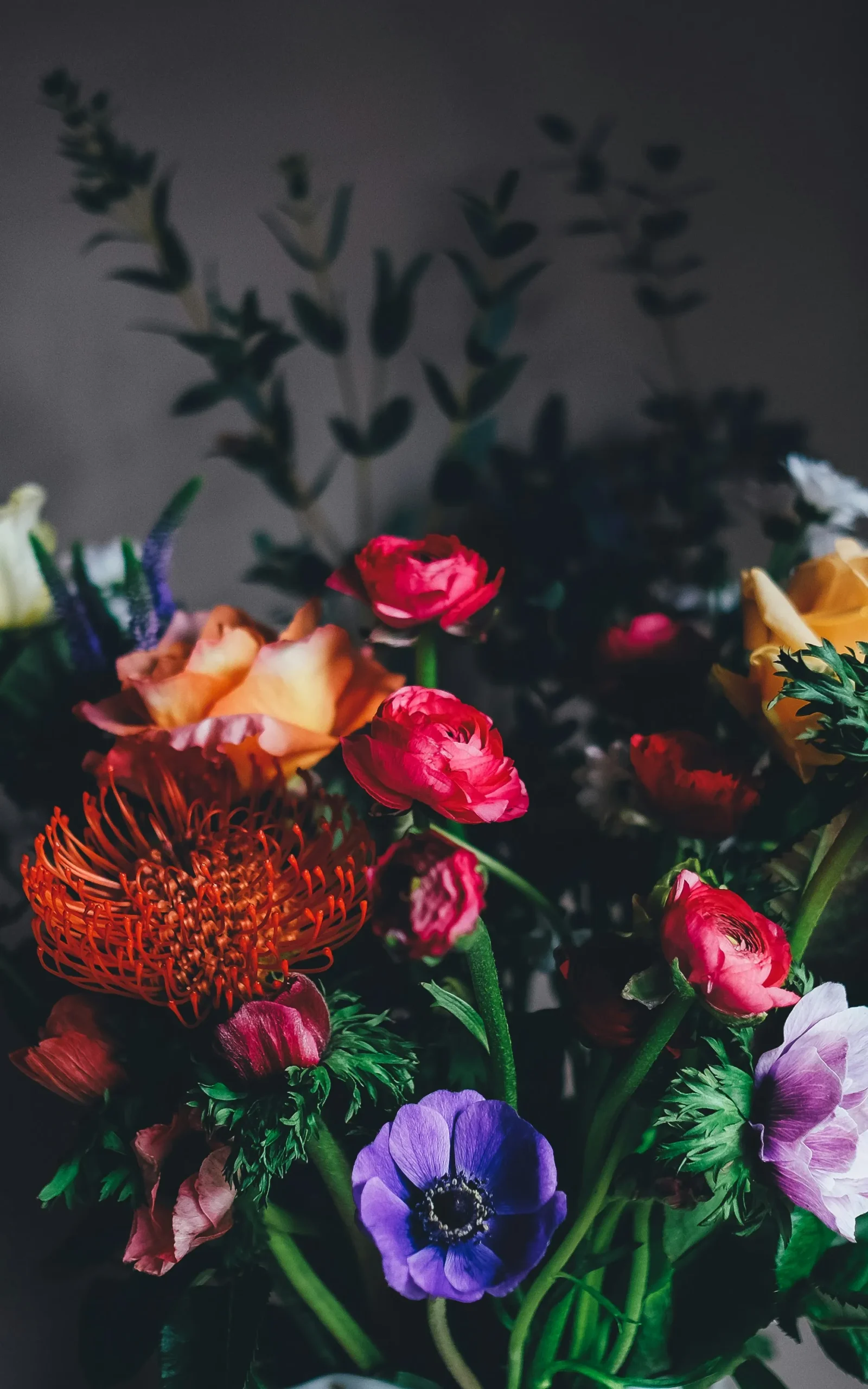 Blooms and plants cared for in the boutique